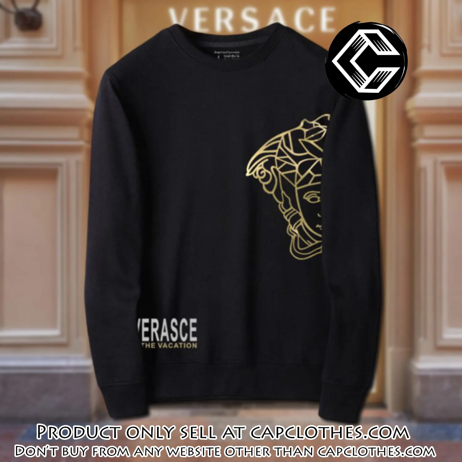 Versace luxury ugly sweater for winter lzu1421 cc0246135